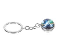 BESPORTBLE Porte-clés Terre Double Face Compact et Léger Accessoire Original Suspendu pour Sac et Décoration Cadeau Unique pour Garçons et Filles