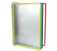 BESPORTBLE Porte-Documents PVC pour Simple, Pratique et Structure pour Organiser Métal en Mural Magazines Documents Fichiers Bureaux et Salles Réunion