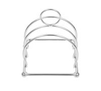 BESPORTBLE Porte en Acier Inoxydable Multifonction Support à Tranches de Grillé 1 Pièce Séparateur de Toast Solide Étagère de Rangement Cuisine et Salle à Manger Organisateur Pratique