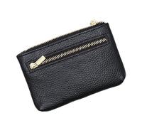 BESPORTBLE Porte-Monnaie Cuir avec Fermeture Éclair Petite Pochette pour Ranger Billets Et Reçus Sac à Main pour Femmes Et Filles