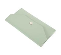 BESPORTBLE Porte-Monnaie en Cuir Portefeuilles Enveloppes en Espèces pour Femmes Pochette De Caisse Enveloppe en Espèces Enveloppes Réutilisables pour l'argent Light Green Faux Cuir