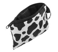 BESPORTBLE Porte-Monnaie Porte-clés Imperméable Petite Pochette Vache pour Femmes Usage Quotidien Rangement Cartes Pièces Clés 10 X 8 Cm