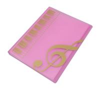 BESPORTBLE Porte Partitions pour Musique avec Pages Classeur Élégant pour Stockage et Organisation de Partitions de Piano Chorale et Orchestre Porte Documents Polyvalent