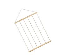 BESPORTBLE Porte-Photo Mural en Bois 12 Clips Corde en Jute Naturelle Guirlande Lumineuse Intégrée Décoration Murale pour Salon Bureau et Fête Support Photo Suspendu Polyvalent