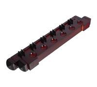 BESPORTBLE Porte-queues Billard Mural Bois Support et Esthétique pour Rangement Canne Billard Accroche Pratique pour Joueurs et Amateurs