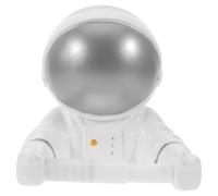 BESPORTBLE Porte-Rouleau de Papier Toilette Mural sans Perçage Support Multifonction Astronaute en Métal Argenté Organisateur Gain de Place pour Salle de Bain Cuisine Distributeur Robuste