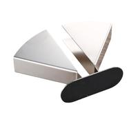 BESPORTBLE Porte-Serviettes de Bureau en Acier Inoxydable Support de Serviettes en Papier d'Éventail Compact et Résistant Cuisine Salle de Bain et Restaurant Modèle Petit