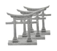 BESPORTBLE Porte Shinto Japonaise Miniature Statue De Jardin Féérique Figurine Asiatique pour Aquarium Décoration De Terrarium Et Étagère pour Autel