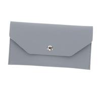 BESPORTBLE Portefeuille en Cuir PU Bleu Ciel pour Billets Et Cartes, Porte-Monnaie Compact Léger pour Femmes, Pochette Minimaliste Multifonction Voyage Et Quotidien, Design Long Pratique