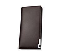 BESPORTBLE Portefeuille Homme Pratique Long Portefeuille pour Cartes De Crédit Café