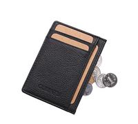 BESPORTBLE Portefeuille Multi-Compartiments pour Homme Porte-Monnaie Cuir Porte-Cartes Petit Format pour Ranger Et Cartes