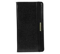 BESPORTBLE Portefeuille pour Passeport Organiseur De Voyage Mini Portefeuille pour Femme Porte-Passeport Organiseur De Cartes Porte-Cartes Pochette pour Passeport Cuir PU Noir