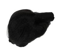 BESPORTBLE Postiche Cosplay Japonaise Sumo Homme en Fibres Synthétiques, Postiche de Costume de Lutte Noire, Légère et Confortable pour Soirées à Thème et Spectacles