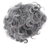 BESPORTBLE Postiche Cosplay Vieille Dame Grise Bou pour Femmes Taille Unique Costume Fête Halloween Accessoire Déguisement
