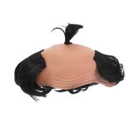 BESPORTBLE Postiche de Chauve Accessoire de Jeu de Rôle au Design Créatif en Tissu Respirant Légère et Solide pour Fête Costumée Homme