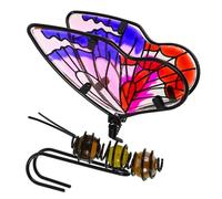 BESPORTBLE Pot Décoration Pendentif Cintres Décorations Extérieures Mini Pots Pour Plantes Pot Titulaire Pots En Plein Air Planteur Pots Cintre Décoration De Jardin Acrylique Violet