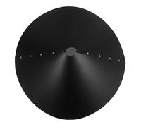 BESPORTBLE Poteau Oiseaux avec Protection Écureuil Baffle Squirrel Durable pour Installation Extérieure Outil pour Nichoirs Alimentateurs Oiseaux