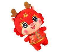 BESPORTBLE Poupée Dragon en Peluche 20 Cm en Coton PP, du Nouvel an Chinois, Mascotte de L'année du Dragon, Décoration Mignonne pour Chambre, Salon et Bureau