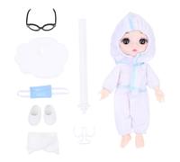 BESPORTBLE Poupée Infirmière De Simulation Jouet Garçon Fille Médecin Poupée Garçon Fille Déguisement Infirmière Jouet Activité