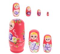 BESPORTBLE poupées Russes pour décor poupées de Nidification des Fleurs pour l'anniversaire pour Noël en Bois