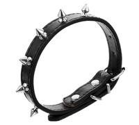 BESPORTBLE pour Chiens Chien cône réglable Pliant Colliers Colle Collier Chiot reglable Collier pour Chiot décor de Cou pour Animaux de Compagnie Collier décoratif pour Cuir Black