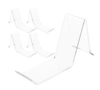 BESPORTBLE Présentoir à Chaussures en Acrylique Transparent Surélevé, Lot de 5 Set de Supports de Vente au Détail, Stand Polyvalent pour Boutique et Rangement de Chaussures, Meuble