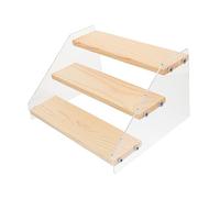 BESPORTBLE Présentoir Acrylique Transparent 3 Couches pour Gâteaux - Bijoux Et Maquillage - Organisateur Élégant pour Parfums Et Accessoires Idéal pour Les Événements Et La Décoration