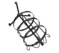 BESPORTBLE Présentoir Boucle Oreille Rotatif Noir Support Exposant Bijoux Circulaire pour Boucles Clous Doreilles et Pendentifs Organisateur pour Table et Maison