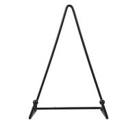 BESPORTBLE Présentoir Mural en Métal Noir Moyen pour Assiettes en Céramique, Support Pliable et Polyvalent pour Cadres Photo, Porte-assiettes Décoratif et Support D'œuvres D'art pour Salle