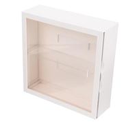 BESPORTBLE Présentoir Mural pour Poupées à Deux Support Dexposition pour Figurines et Objets de Collection Boîte Transparente pour Rangement Décoratif