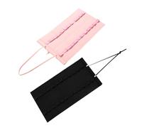 BESPORTBLE Présentoir Mural Suspendu pour Ceintures de Karaté et Taekwondo 2 Pièces Support de Rangement Noir et Rose Organisateur Pratique pour 12 Ceintures D’Arts Martiaux pour Salle