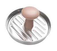 BESPORTBLE Presse à Steak Maison Ronde 304 Acier Inoxydable, Outil De Fabrication De Hamburgers, Presse à Viande Domestique, pour Usage Culinaire Barbecue, Ustensile Cuisine Pratique