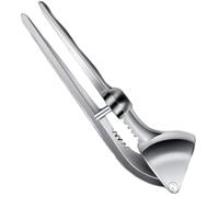 BESPORTBLE Presse-ail pour Gagner en Alliage D'aluminium Argenté Ménager Trous Outil Ergonomique Cuisine