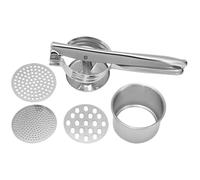 BESPORTBLE Presse-purée Acier Inoxydable Ustensile Cuisine Robuste pour Pommes de Terre Presse-pomme de Terre Manuel Ergonomique Outil Multifonction pour Purée Délicate