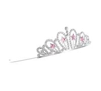 BESPORTBLE Princess Rhinestone Tiara Headband For Fairy Tale Crown Hair Accessory For Birthday Party And Costume Events