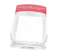 BESPORTBLE Protection Complète pour Bouton Dalarme Incendie Manuel Boîtier Étanche et Garde Les Accidentelles Intempéries