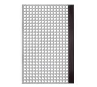 BESPORTBLE Protection magnétique d’écumoire de Piscine en PP Blanc | Filet anti-feuilles, maintien par aimant, pose sans les mains, ajustement universel pour bord de bassin et jardin