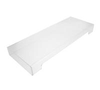 BESPORTBLE Protection Transparente pour Clavier en Acrylique 475X175X48 MM Housse Étanche pour Clavier de Bureau Accessoire Anti-Poussière Adapté Maison et Bureau