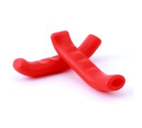 BESPORTBLE Protège Guidon Silicone pour Frein à Main Poignée de Frein VTT Antichoc Confortable et Accessoire Mountain Bike Rouge