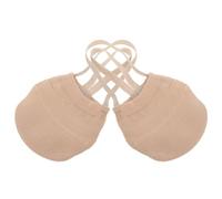 BESPORTBLE Protège-Semelles Respirantes pour Chaussures de Danse à Demi-Semelles Taille L Coussinets Antidérapants en Tissu Tricoté pour Danse Orientale Ballet et Gymnastique - Léger