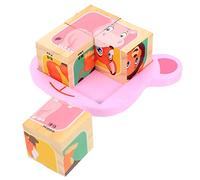 BESPORTBLE Puzzle en Bois Animaux Éducatif 3D pour Garçon et Filles 1 à 3 Ans Bloc Cognitif Sûr Jouet Montessori et Pratique Jeux à