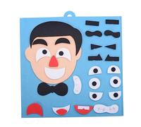 BESPORTBLE Puzzle Facial Jeu Jouet Développement Précoce Jeu Éducatif Garçon Fille Visages Amusantes Activité Parent-garçon Fille Apprentissage