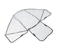BESPORTBLE Rain Cover For Double Stroller Shield For Twin With Front And Rear Seats Wind And Weather Protection