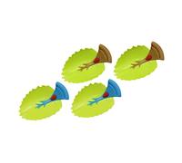 BESPORTBLE Rallonge De Robinet De Feuille Garçon Et Filles Sécurisés Prolongateur De Lavage Des Mains Rouge Et Bleu Sans Outil Silicone Salle De Bain Garçon Et Filles 4 Pièces