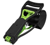 BESPORTBLE Ramasse-crottes pour Chiens Tête Rotative Pliable, à Long Manche | PP ABS Vert, Nettoyage Souple et Rangement Compact, pour Trottoirs, Parc, Seniors et Promeneurs