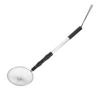 BESPORTBLE Ramasse-œufs Extensible en Acier Inoxydable pour Poulailler - Collecte Facile et Sécurisée - Grand Filet Léger Réglable - Outil Pratique pour Élevage de Volailles en Ferme