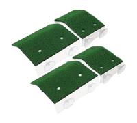 BESPORTBLE Rampe de Piscine pour Animaux en Plastique Vert avec Ventouses, Sortie d'urgence Facile pour Petits Animaux, pour Piscines et Jardins, Lot de 4 Pièces
