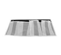 BESPORTBLE Rangement à Chaussures Suspendu 4 Poches en Tissu Non Tissé, Filet Respirant, pour Lit Superposé et Camping-Car, Organiseur Mural Compact Multifonction pour Chambre Étudiante