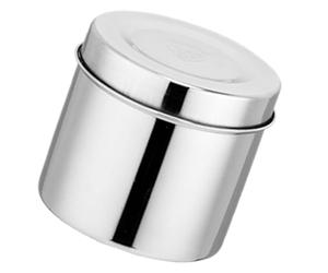 BESPORTBLE Récipient de Conservation des Aliments 550 Ml en Acier Inoxydable Couvercle Hermétique, Boîte Ronde 9 CM Multifonctionnelle pour Cantines Scolaires