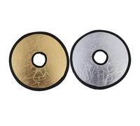 BESPORTBLE Réflecteur de Lumière Pliable pour Photographie Diffuseur de Lumière pour Flash Double Face Léger et Compact Portrait et Macrophotographie Accessoire Photo Professionnel